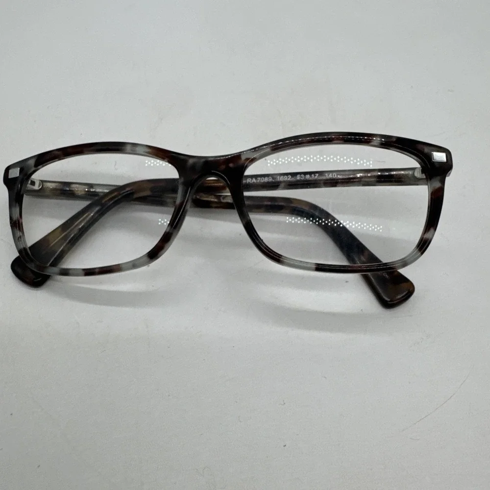 Ralph Lauren Eyeglasses Frames RA7089 1692 Brown Blue Tortoise 53-17-140